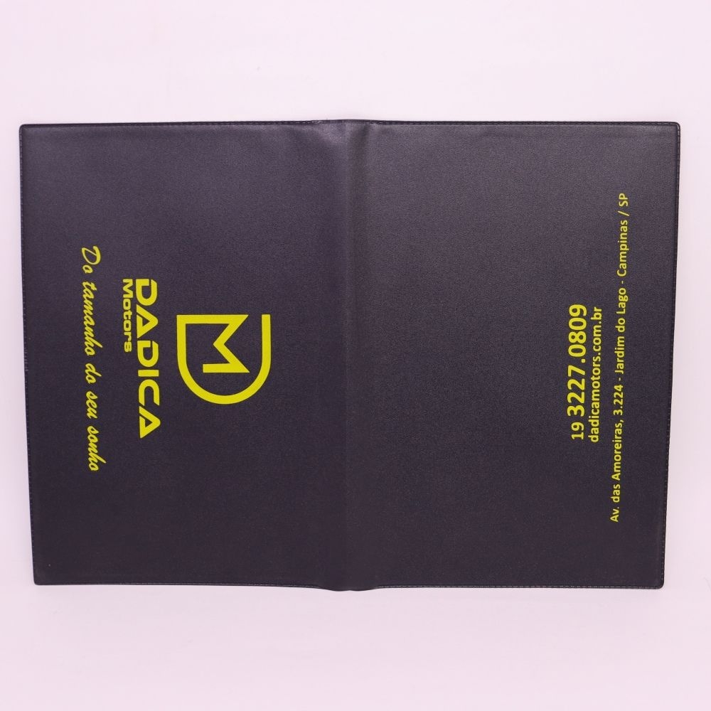 Porta Manual de PVC 26x36cm Personalizado